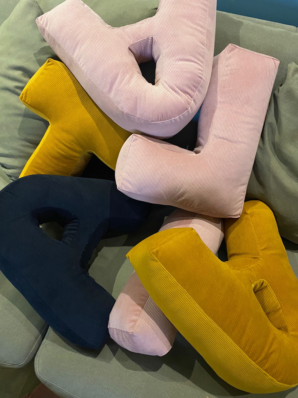 Letter Cushions